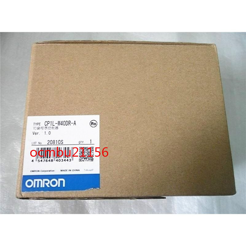★新品　OMRON 　オムロン 　CP1L-M40DR-A CPUユニット【6ヶ月保証付き】