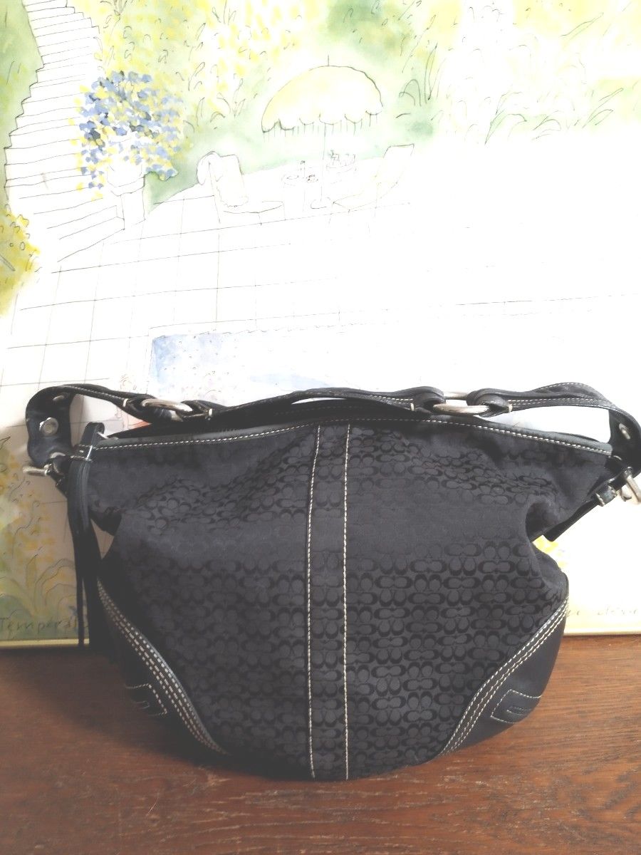 コーチ ショルダーバッグ ブラック COACH