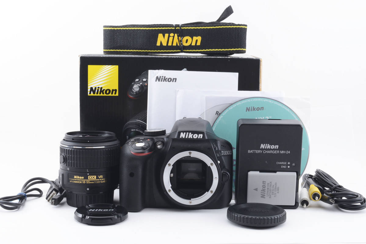 ビッグ割引 Nikon ニコン D3300 ショット回数 10017回 一眼レフ