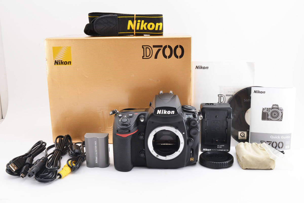 あすつく】 一眼レフ 21996回 ショット回数 D700 ニコン Nikon