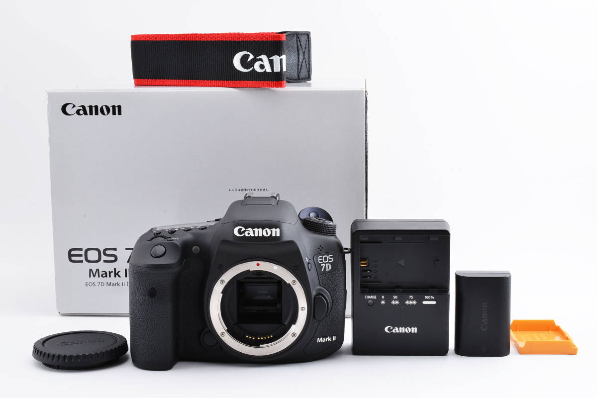 最高級 Canon デジタル一眼レフカメラ EOS 7D Mark II ボディ ショット