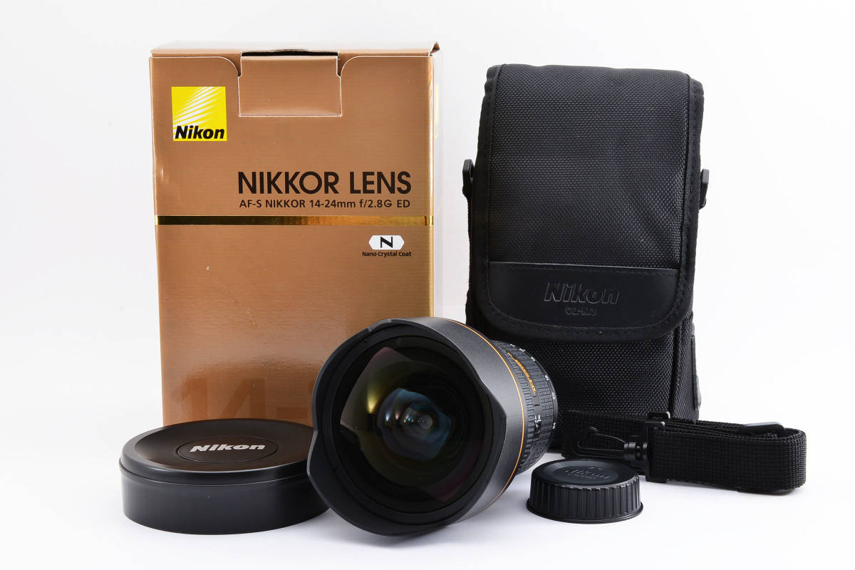 ニコン NIKON AF-S NIKKOR 14-24mm F2.8 G ED N レンズ デジタル一眼 カメラ [美品] #519A