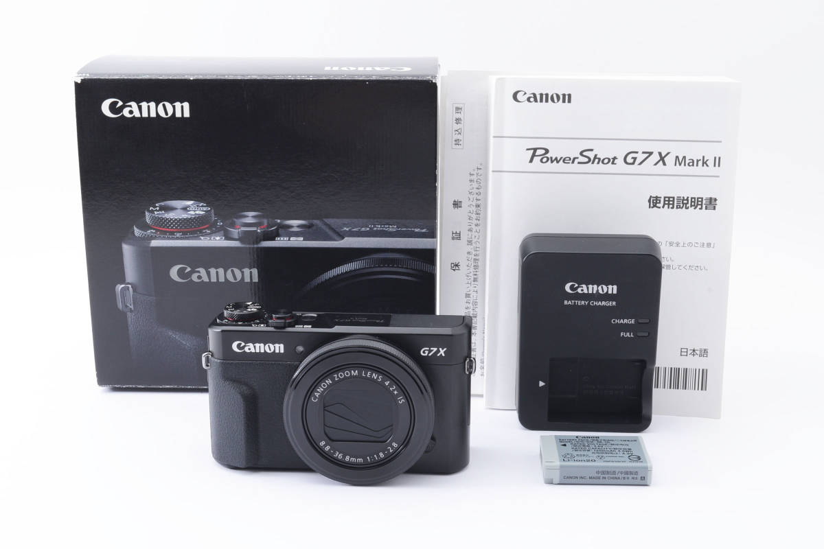 公式ショップ】 PowerShot キャノン Canon G7X #576A [美品] ブラック