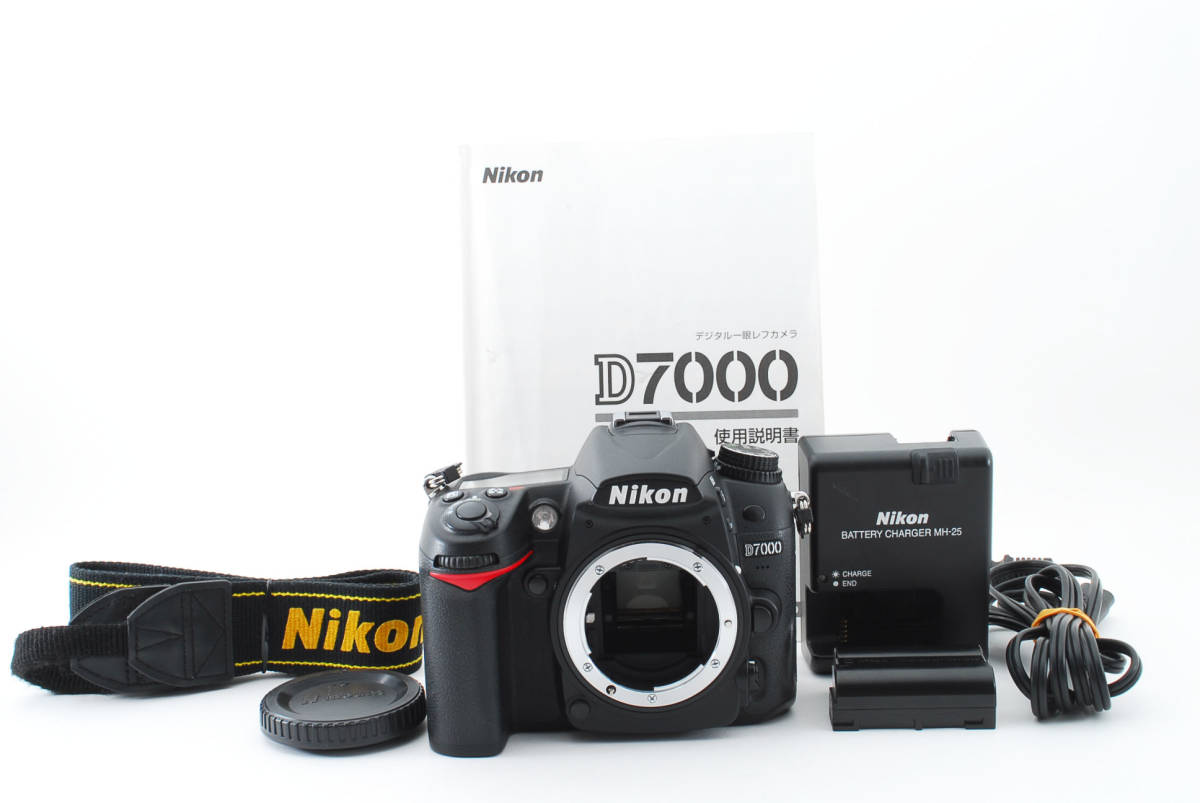 殿堂 D7000 Nikon ショット回数 #294A [美品] ニコン デジタル一眼レフ