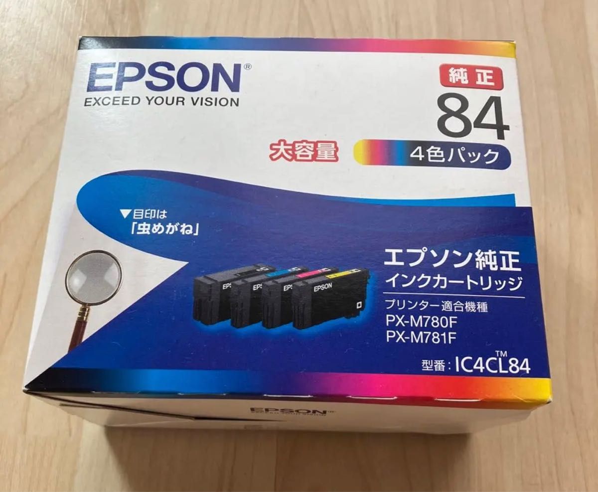 大容量 純正インクカートリッジ EPSON IC4CL84|PayPayフリマ