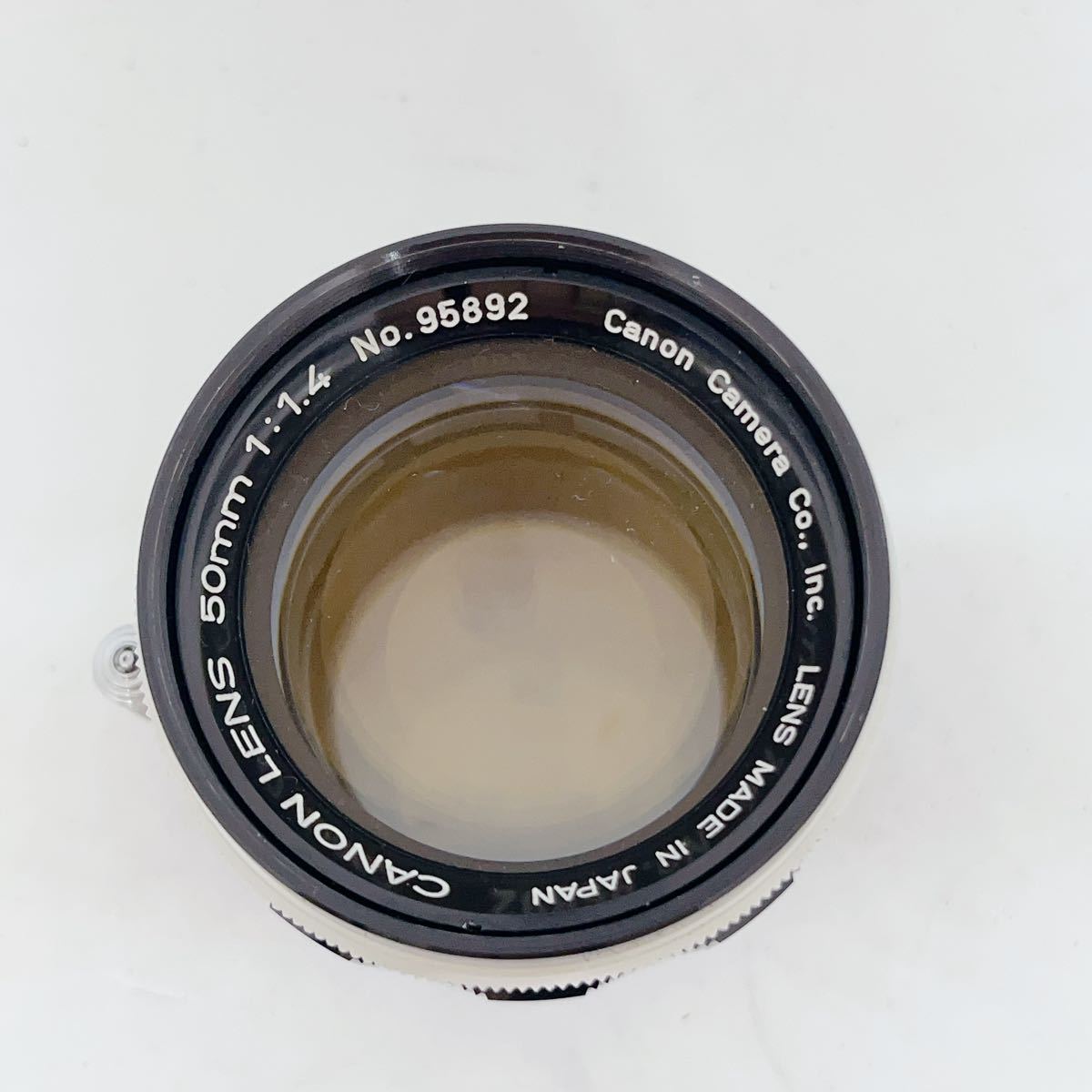 1円〜極上美品＊キャノン レンズ 50mm 1:1.4 CANON LENS 50mm 1:1.4 ライカＬマウント　マニュアルフォーカス_画像10