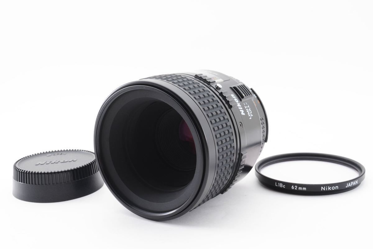 美品＊Nikon AF MICRO NIKKOR 60mm F2.8 ニコン大口径マクロレンズ