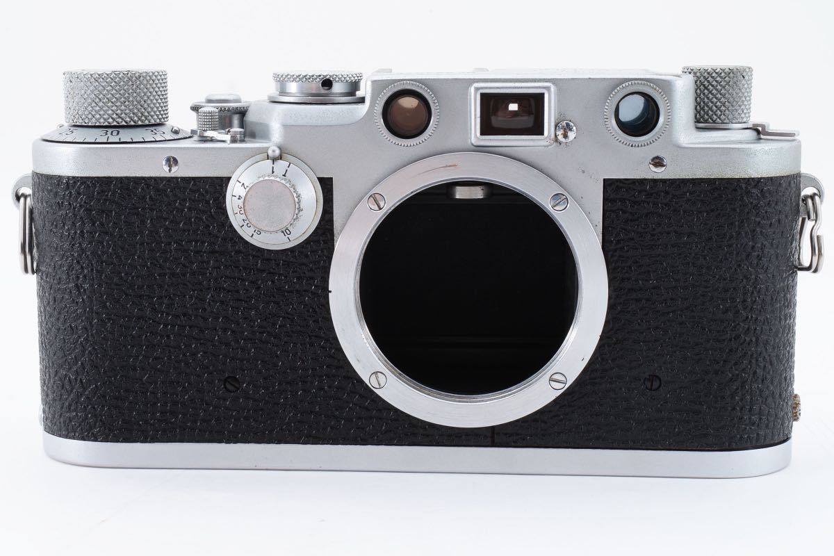 美品＊LEICA Leitz Ⅲｆ3ｆブラックダイヤル Leica　バルナック　ライカ_画像1