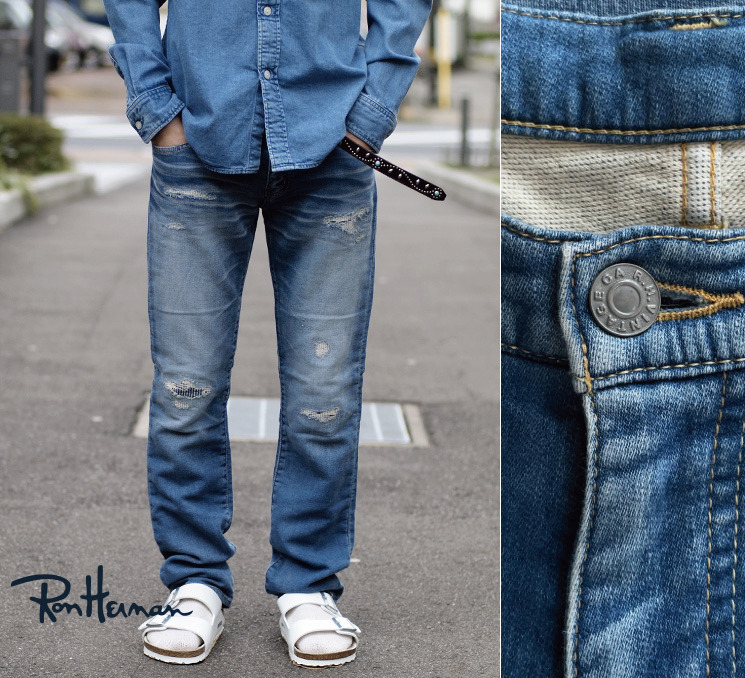 定価3.8万円】ロンハーマン Vintage “ ビンテージリペア加工