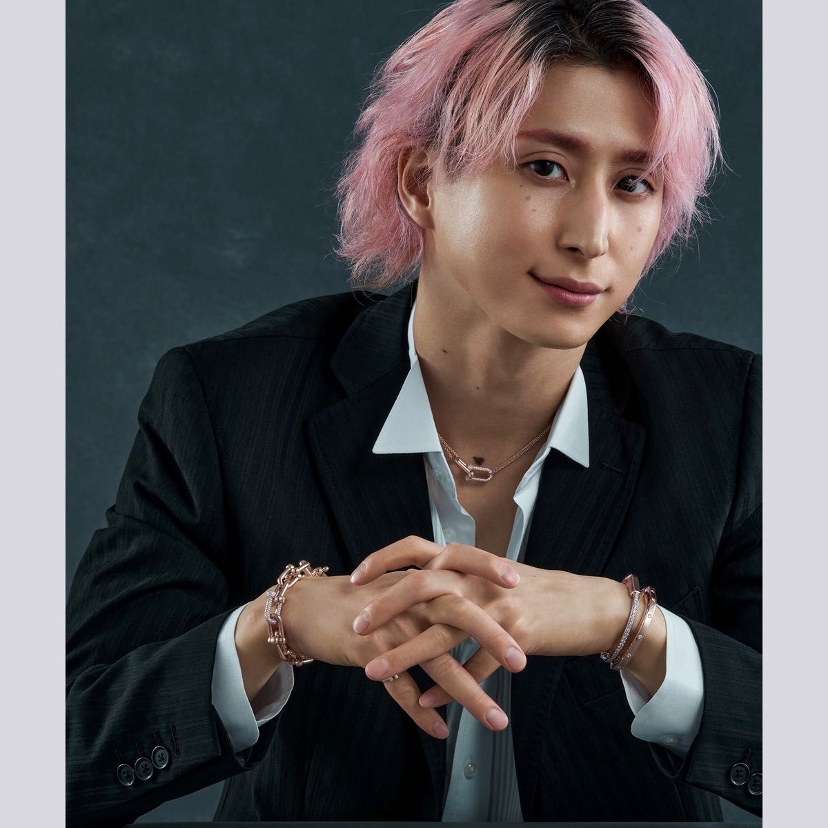 佐久間大介さん着用モデル ハードウェア ダブルリンクネックレス 佐久間大介さん着用モデル ハードウェア ダブルリンクネックレス