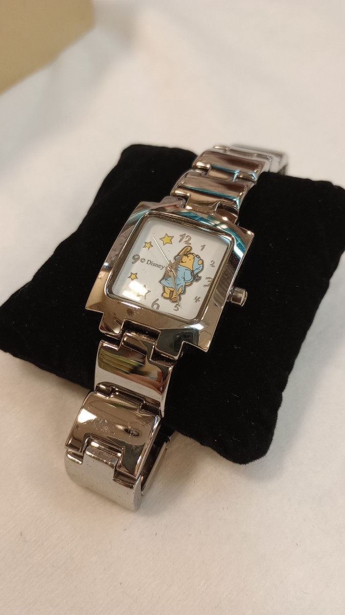  Winnie The Pooh wristwatch Disney photo frame lady's wristwatch clock 