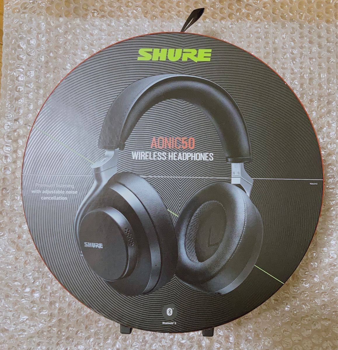 SHURE AONIC 50 ブラック SBH2350-BK-J Bluetooth ヘッドホン ノイズキャンセリング