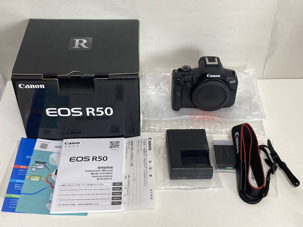 超可爱 Canon ボディ ミラーレスカメラ R50 EOS キヤノン - store