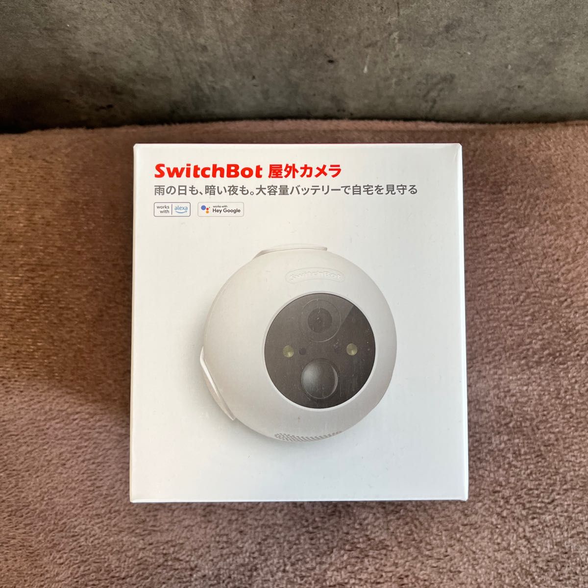 SwitchBot 屋外カメラ　防犯カメラ スイッチボット Alexa - 監視カメラ　新品未開封