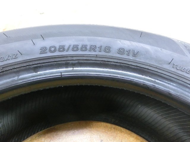 L-5326 溝あり 中古タイヤ ブリヂストン REGNO GR-XI 205/55R16 91V (1本)_画像3