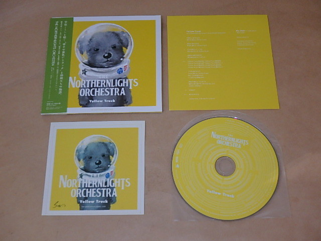 YELLOW TRUCK　/　 ＴＨＥ　ＮＯＲＴＨＥＲＮＬＩＧＨＴＳ/　帯付き　/　CD　/　紙ジャケット　/　ステッカー付_画像2