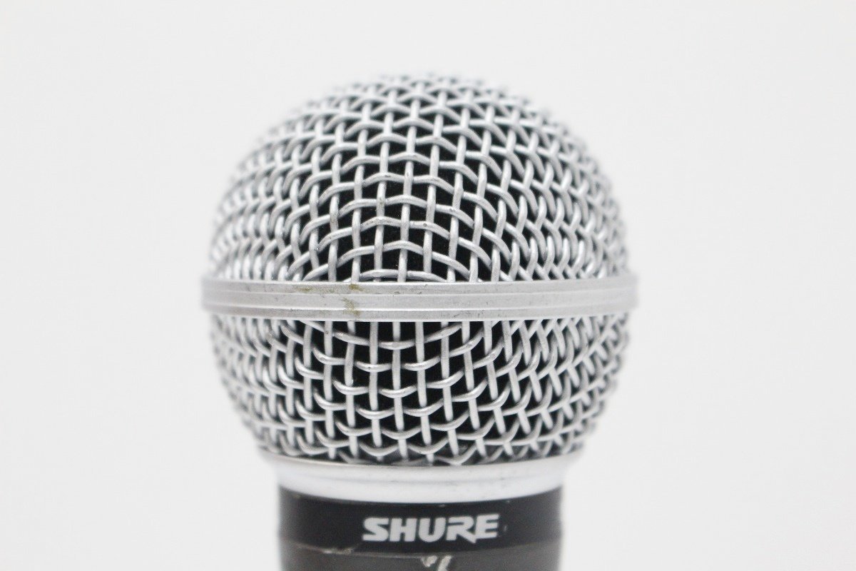 音出し確認済SHURE マイク3点セットSM58 シュアーダイナミックマイク