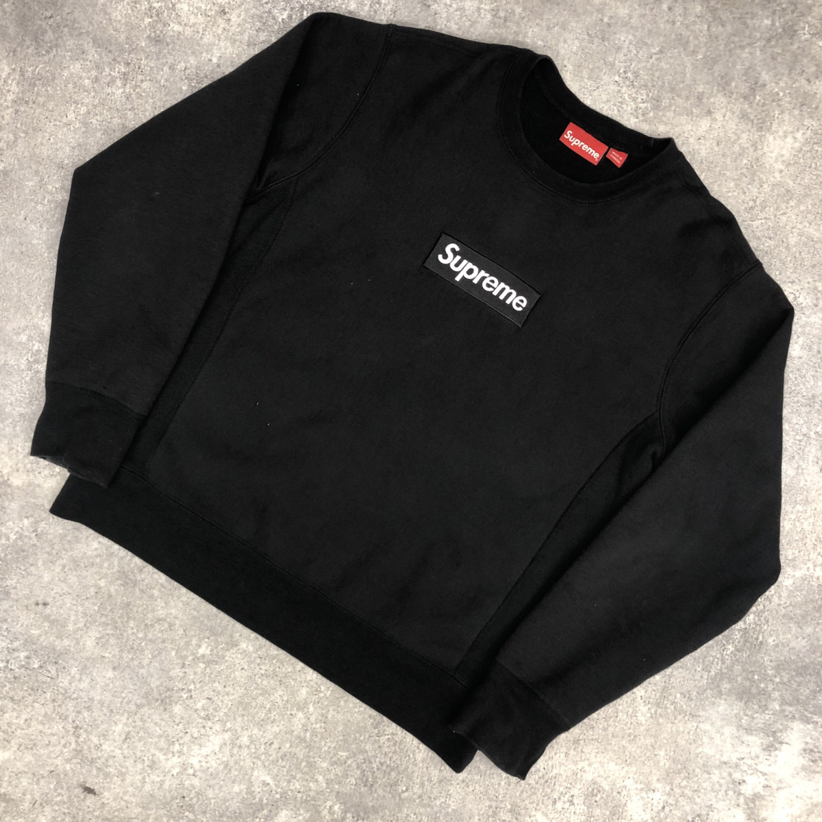 Supreme Box Logo Crewneck ブラック 黒 Mサイズ-