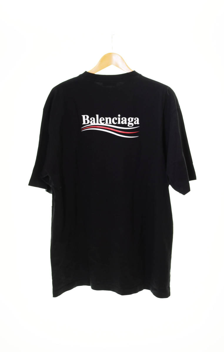 ◯ BALENCIAGA バレンシアガ ロゴ プリント 半袖Tシャツ CA00985 ◯ BALENCIAGA バレンシアガ ロゴ プリント 半袖Tシャツ CA00985
