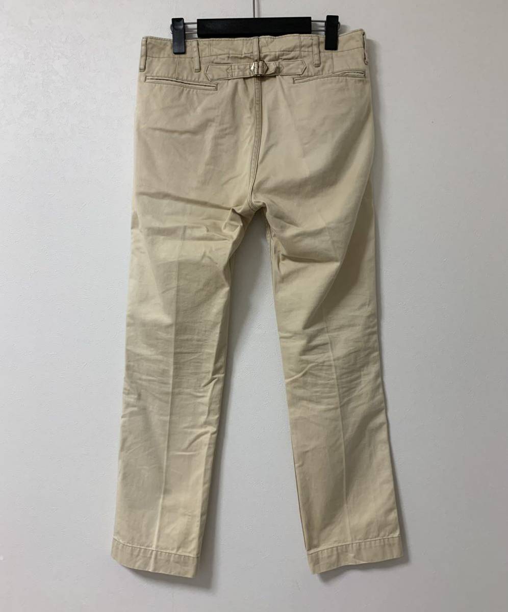 visvim ビズビム ミリタリー シンチバック センタープレス デザイン