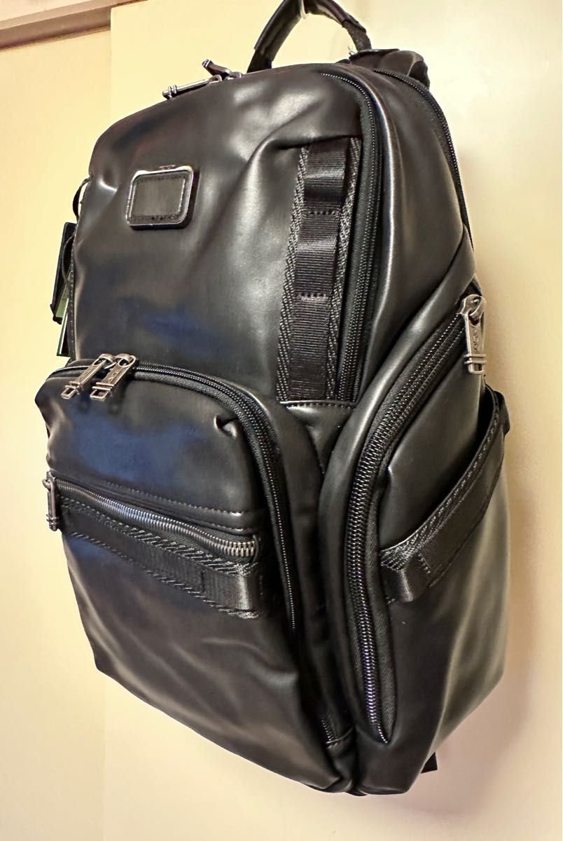 【未使用】TUMI「サーチ」ファイバーレザーバックパック