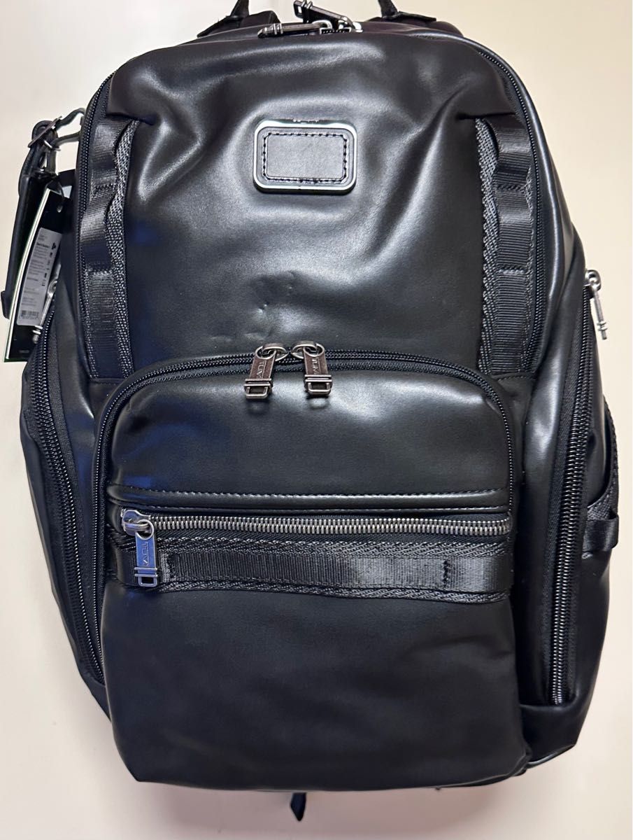 【未使用】TUMI「サーチ」ファイバーレザーバックパック