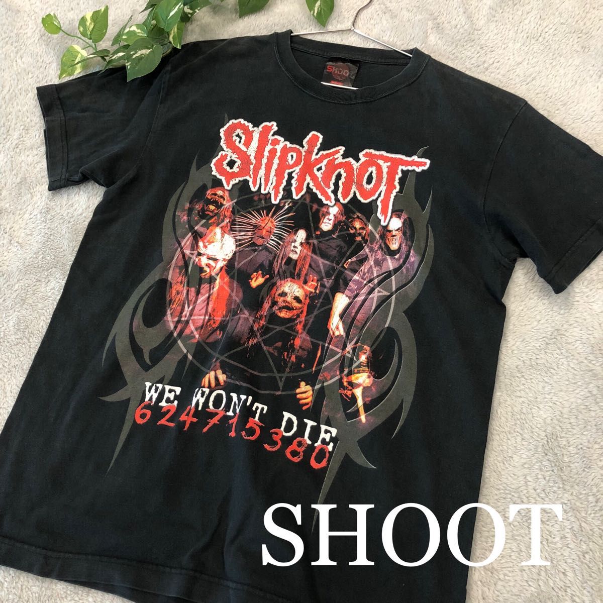 SHOOT slipknot【2004】00's we won't die バンドTシャツ M ヴィンテージ