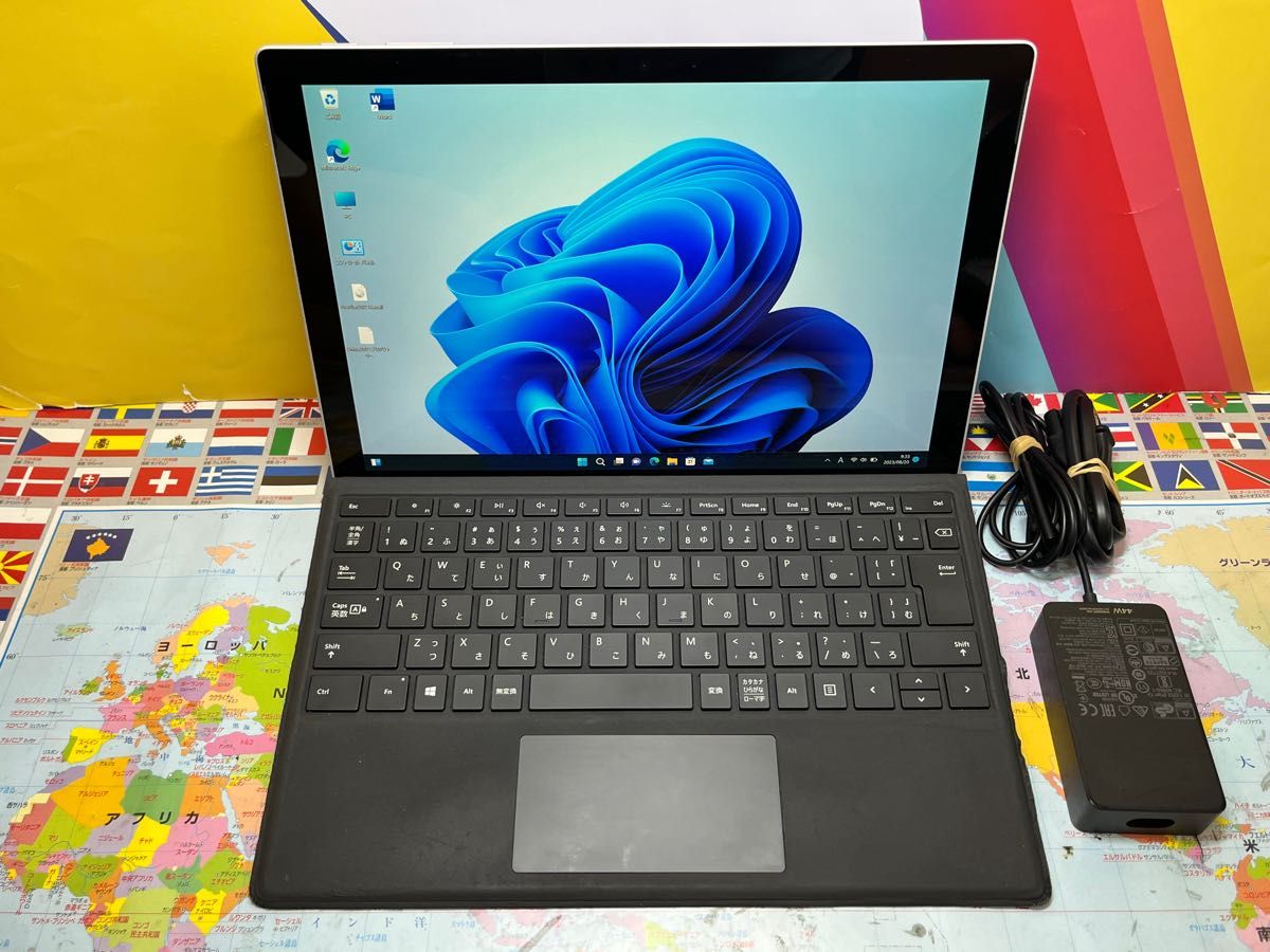 マイクロソフト Surface Pro6 1796 キーボード 第8世代 極美品-