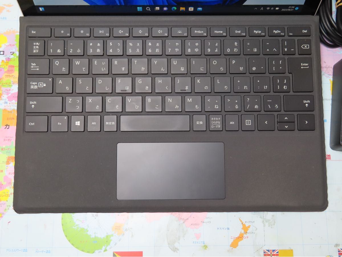 マイクロソフト Surface Pro 6 タッチ キーボード Win11 美品-