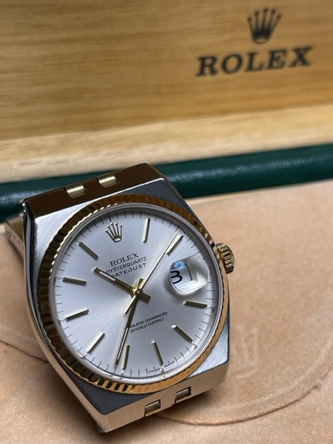 ROLEX ロレックス 17013 OYSTER DATE JUST QUARTZ オイスター デイトジャスト クォーツ コンビ 美品 