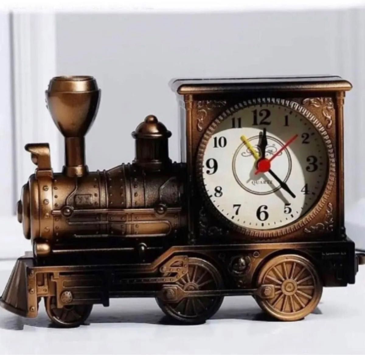 新品未使用品 アラーム付き機関車置時計 インテリア雑貨 SL - 置時計
