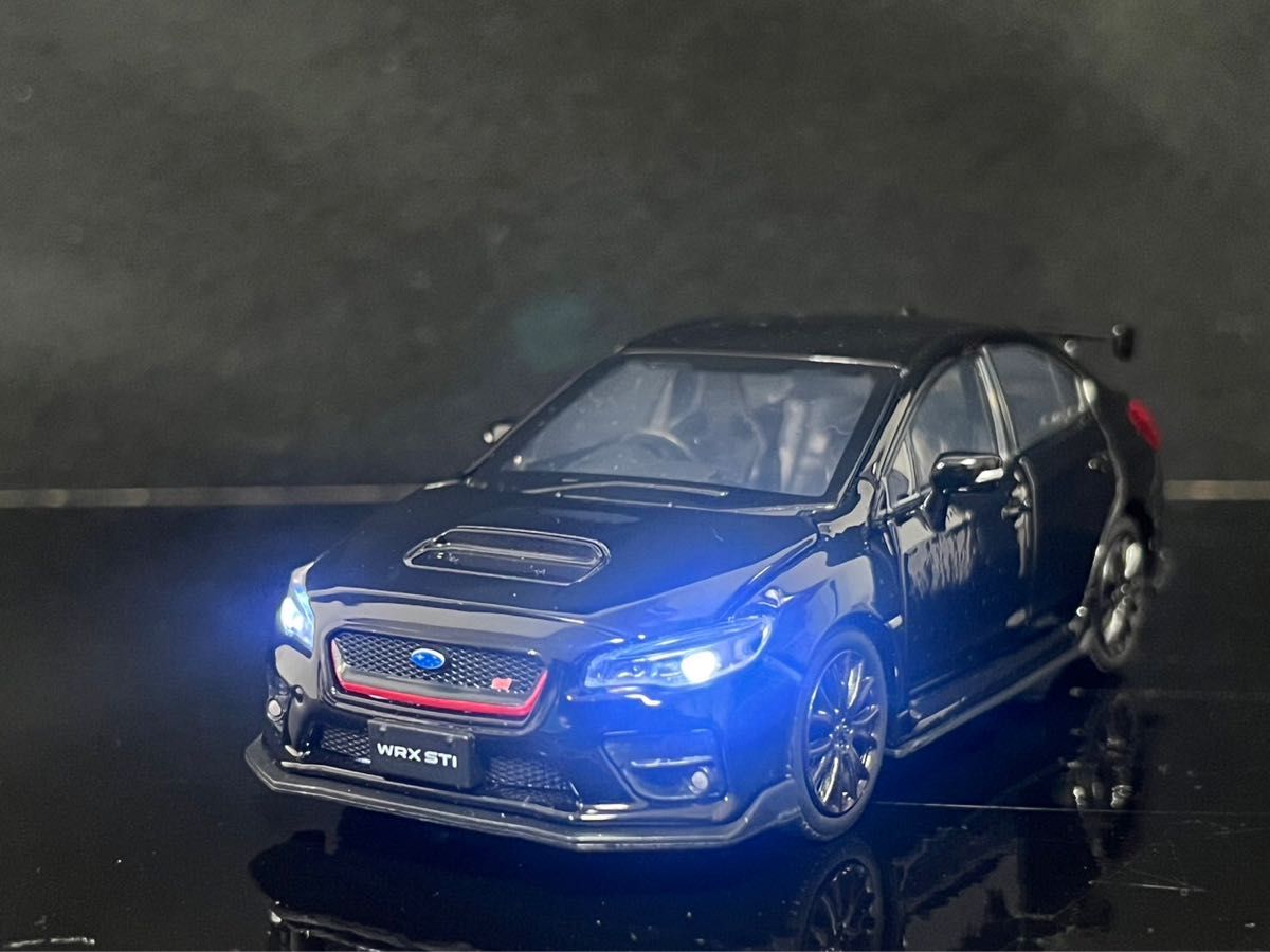 WRX STI スバル SUBARU 1/32 ミニカー フラック