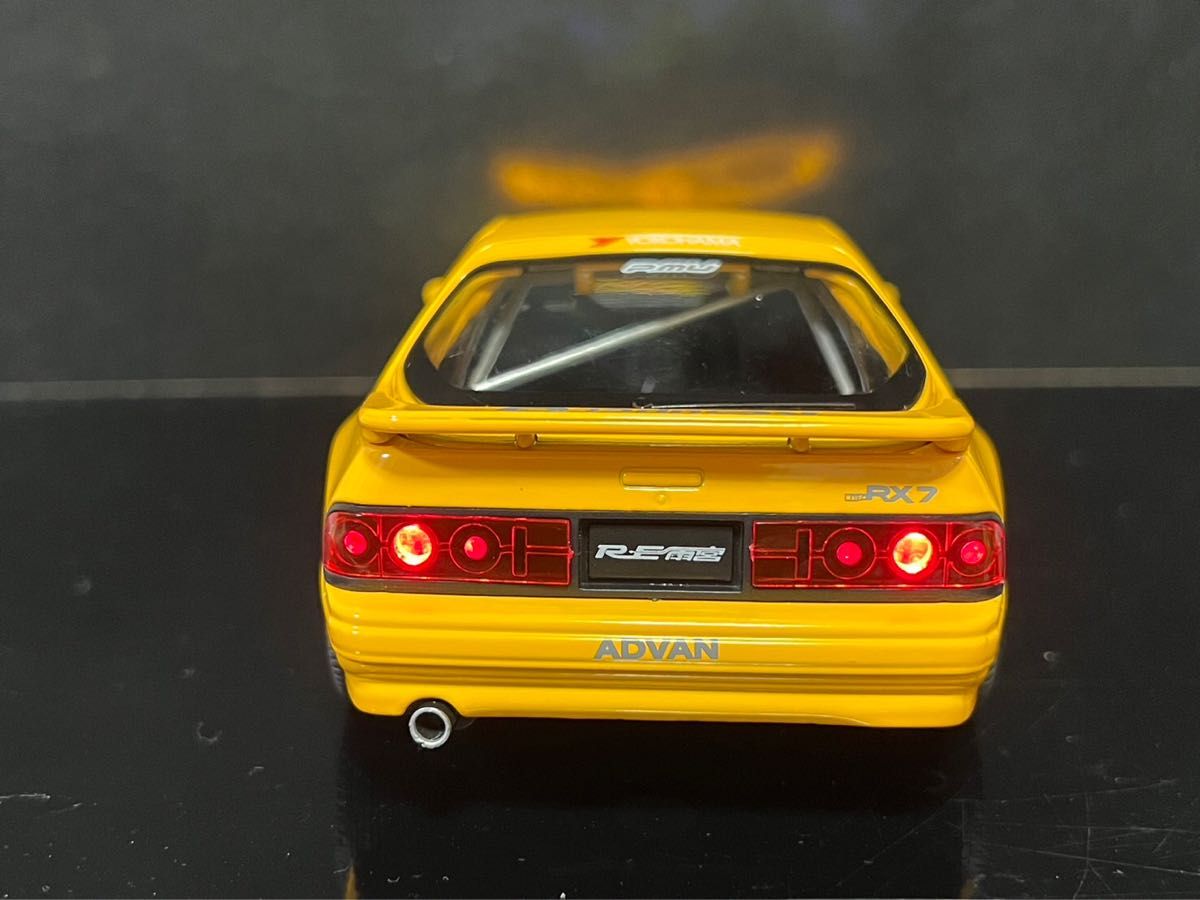 マツダ RX-7 FC mazda 1/24 ミニカー H142 イエロー