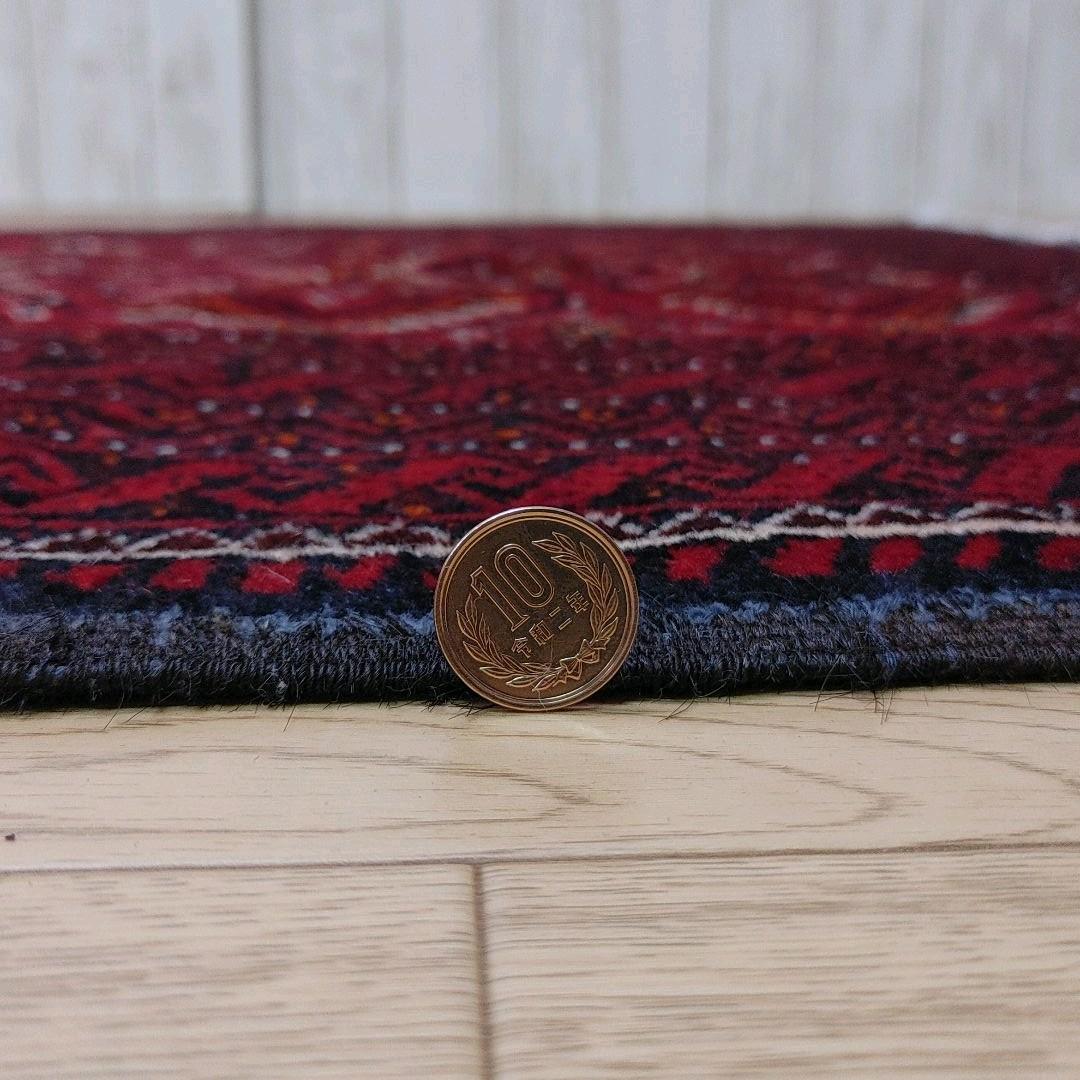 ペルシャ絨毯 R390 バルーチ 手織り 195x100cm ウール Persia ペルシャ絨毯 R390 バルーチ 手織り 195x100cm ウール Persia