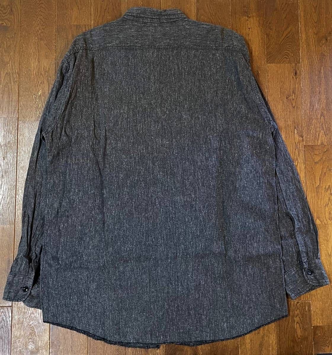 60's WASHINGTON DEE-CEE ブラックシャンブレーシャツ サイズ16 60's WASHINGTON DEE-CEE ブラックシャンブレーシャツ サイズ16