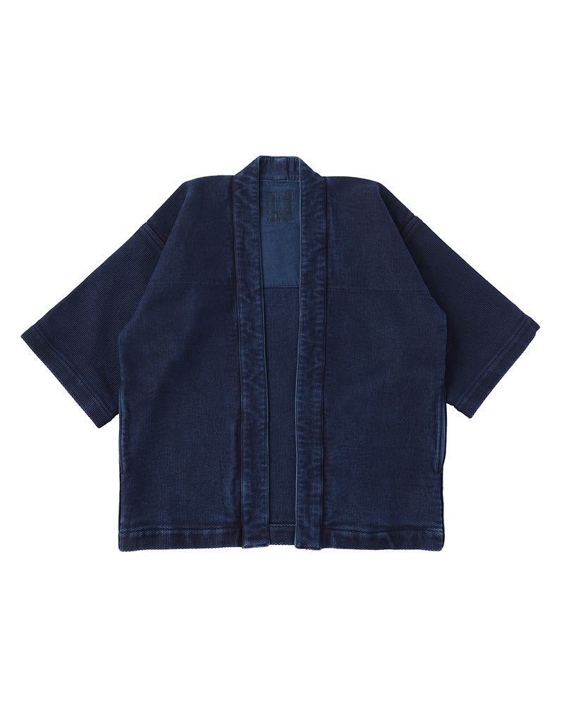 新品未使用 visvim HAPPI size4 DK.INDIGO 綿100% Indigo Camping Trailer ビズビム 刺し子 法被 羽織 着物 道着 kimonoICT IRIS SANJURO