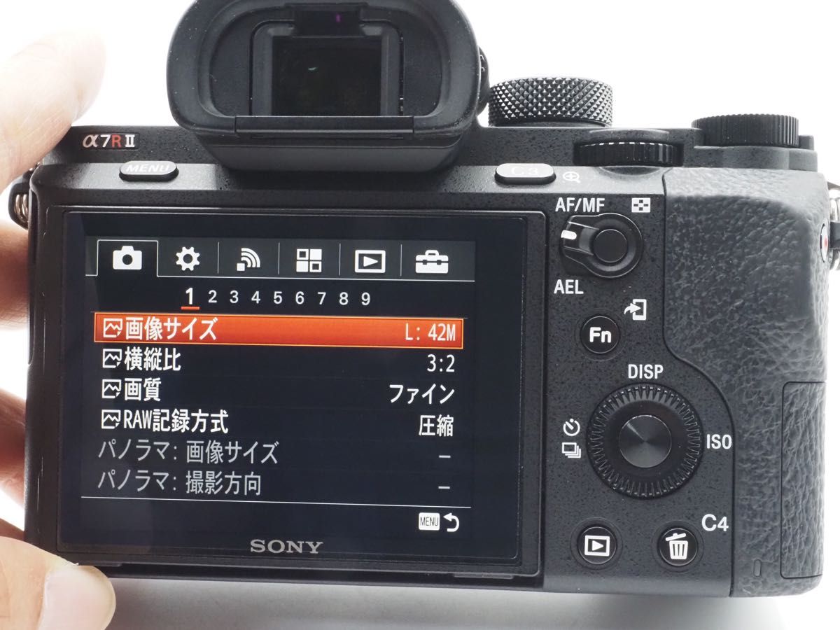 □極上美品□ ソニー α7R Ⅱ ボディ【12,783枚】 ♯0405-