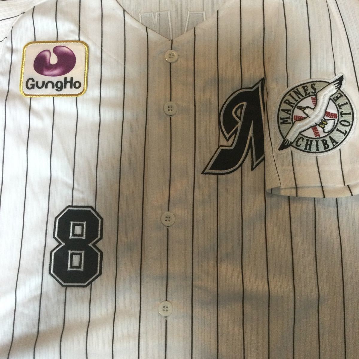 千葉ロッテマリーンズ 中村奨吾 ユニフォーム Mサイズ 鴎 千葉ロッテマリーンズ 中村奨吾 ユニフォーム Mサイズ 鴎