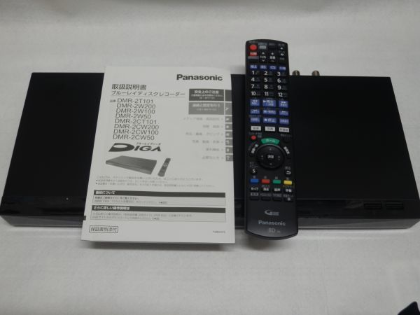 2022セール Panasonic DIGA ブルーレイディスクレコーダー DMR-2CW100