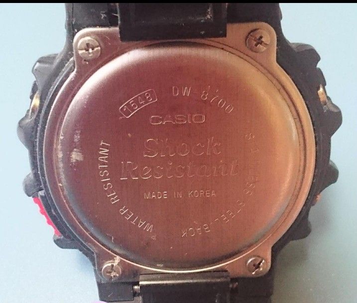 【中古品】CASIO G-SHOCK FOX FIRE DW-8700 腕時計1