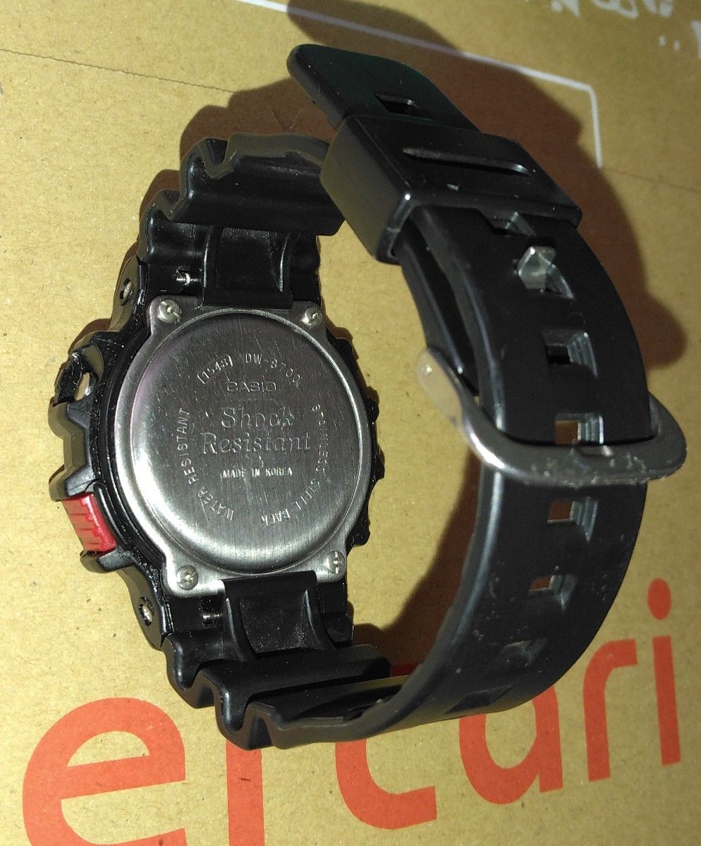 【中古品】CASIO G-SHOCK FOX FIRE DW-8700 腕時計2