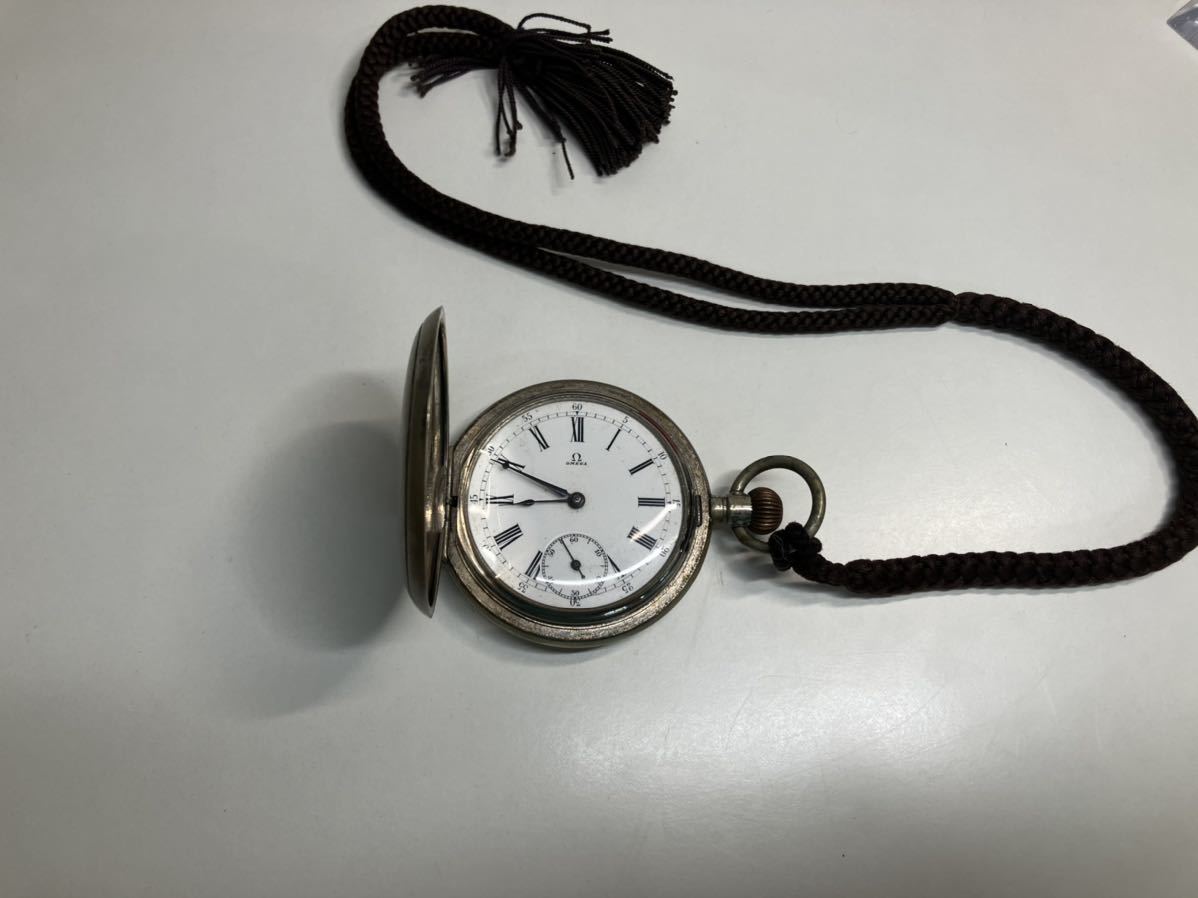 1円〜 8a OMEGA オメガ 懐中時計 3212460 手巻き 白文字盤