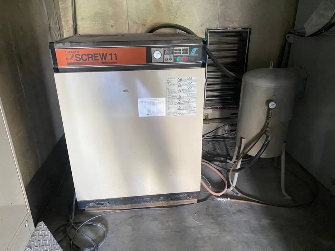 【送料0円】 エアーコンプレッサー 15馬力パッケージ SCREW ○HITACHI OSP-11M6AR サブタンクセット○ 11kw Ⅲ コンプレッサー 【送料0円】 エアーコンプレッサー 15馬力パッケージ SCREW ○HITACHI OSP-11M6AR サブタンクセット○ 11kw Ⅲ コンプレッサー