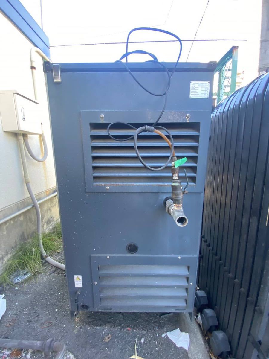 ○AIRMAN スクリューコンプレッサー　15kw 0.69Mpa SMS15ED-6A○_画像4