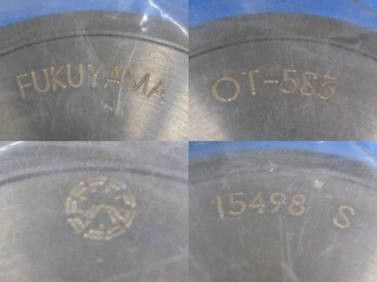 未使用長期保管品 FUKUYAMA ダイヤモンドホイール OT-5S3 箱無_画像4