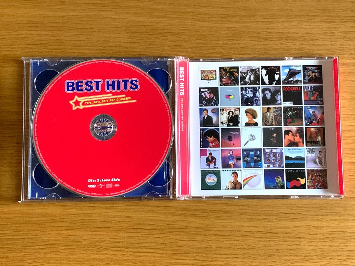 BEST HITS 70' 80' 90' POP CLASSICS オムニバス2CD 全36曲 洋楽 ベストヒッツ 国内盤