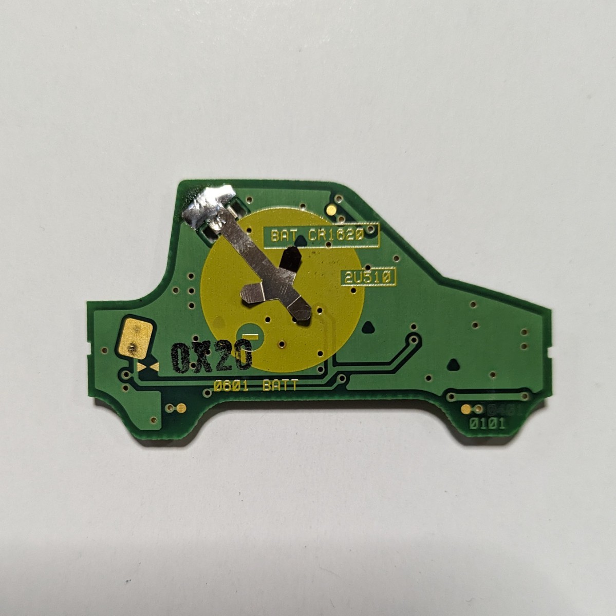 [K1216] Nissan Nissan Cube Z10 series keyless remote control 3 button secondhand goods K702062U510 operation verification settled 