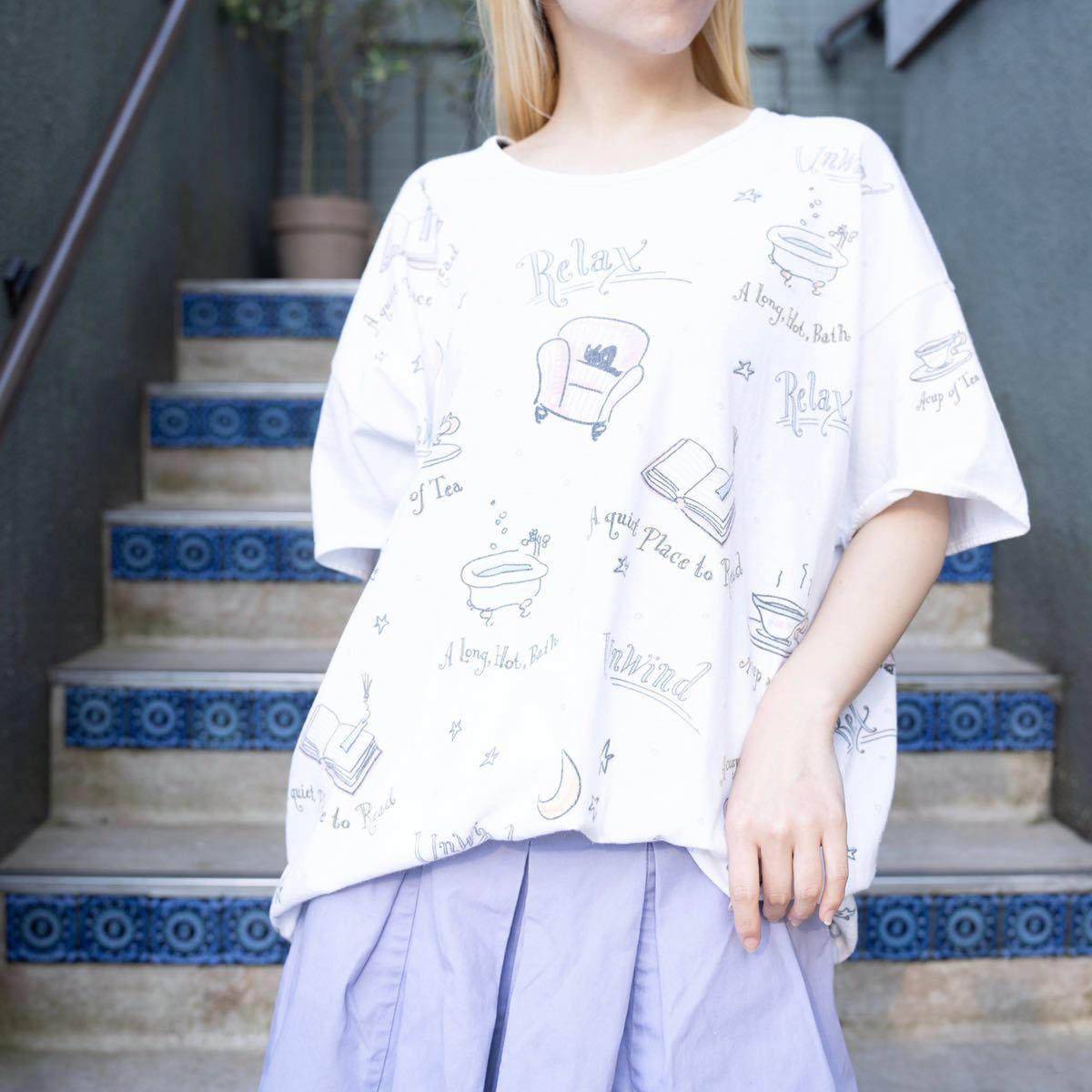 お手頃価格 DRAWING HAND VINTAGE USA DESIGN SHIRT/アメリカ古着