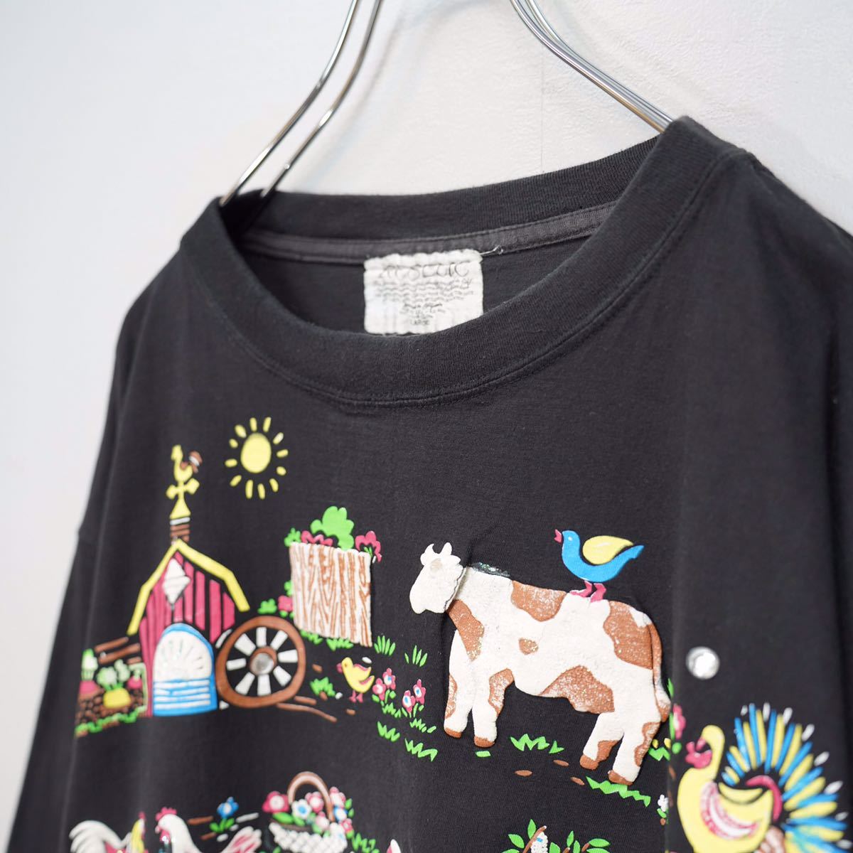 *SPECIAL ITEM* USA VINTAGE ANIMAL DESIGN OVER T SHIRT/アメリカ古着アニマルデザインオーバーTシャツ_画像6