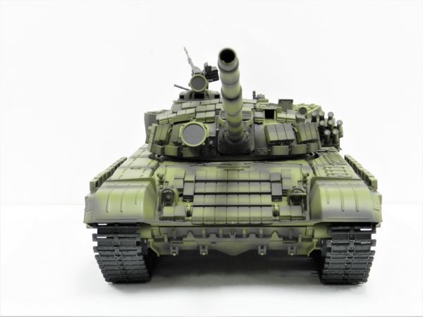 * has painted final product * Heng Long Ver.7.0 2.4GHz Russia T-72 MBT 3939-1[ infra-red rays Battle system attaching against war possibility ]... mechanism! amazing box!